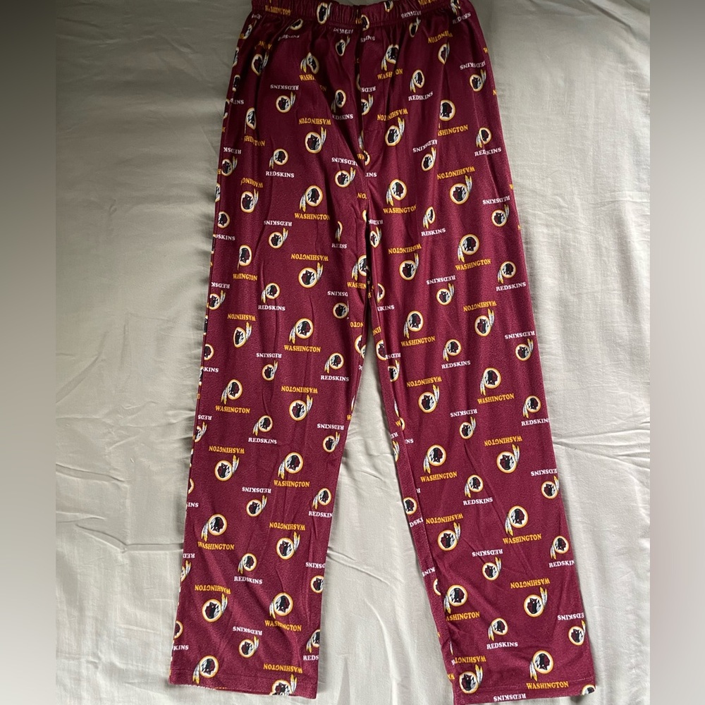 Washington Redskins Pijama Bottoms (elastic waistband)